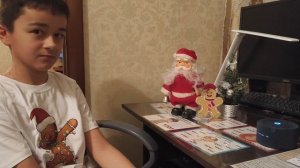 Разговор с  Дедом  Морозом.   Непередаваемые эмоции!!!