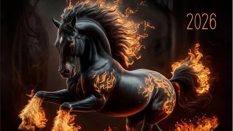 С Новым Годом! Год Огненной лошади! 2026 Новогодние открытки смотреть онлайн