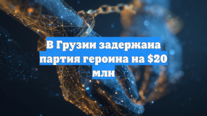 В Грузии задержана партия героина на $20 млн