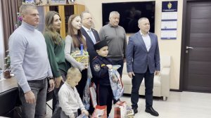 Новогодний подарок для юного жителя села Мильково