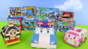 Робокар Поли | Игрушечные машинки Робокар Поли Рой и Эмбер для детей | Робокар Поли мультик