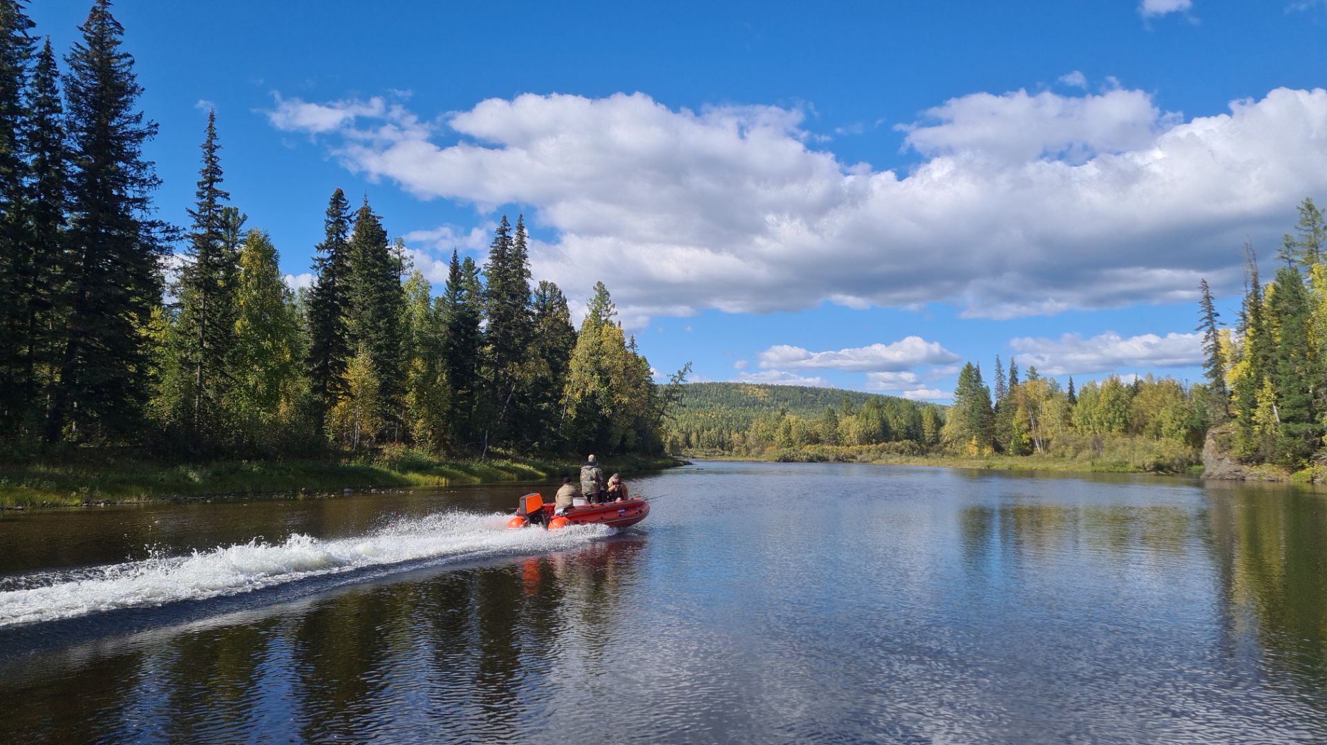 Рыбалка Красноярский край - 4 реки