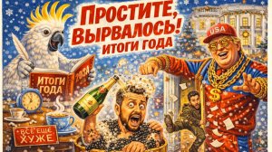 31.12.25 | "Простите, вырвалось!" | Итоги года, планы Трампа, скраб из черной икры и контрастный душ