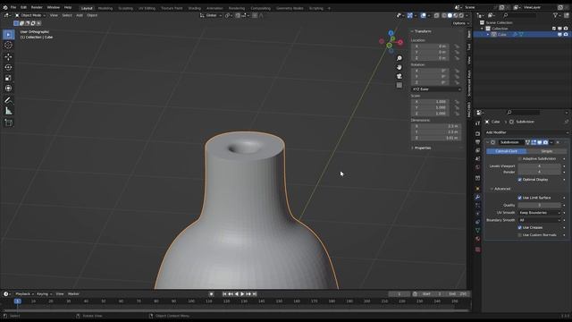 16.Subdivision+Surface+and+Triangulate+Modifier+-+1080p