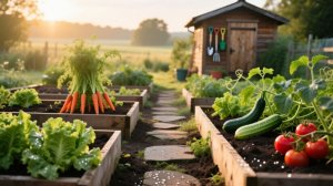 Как правильно сделать удобные грядки абсолютно бесплатно!!!