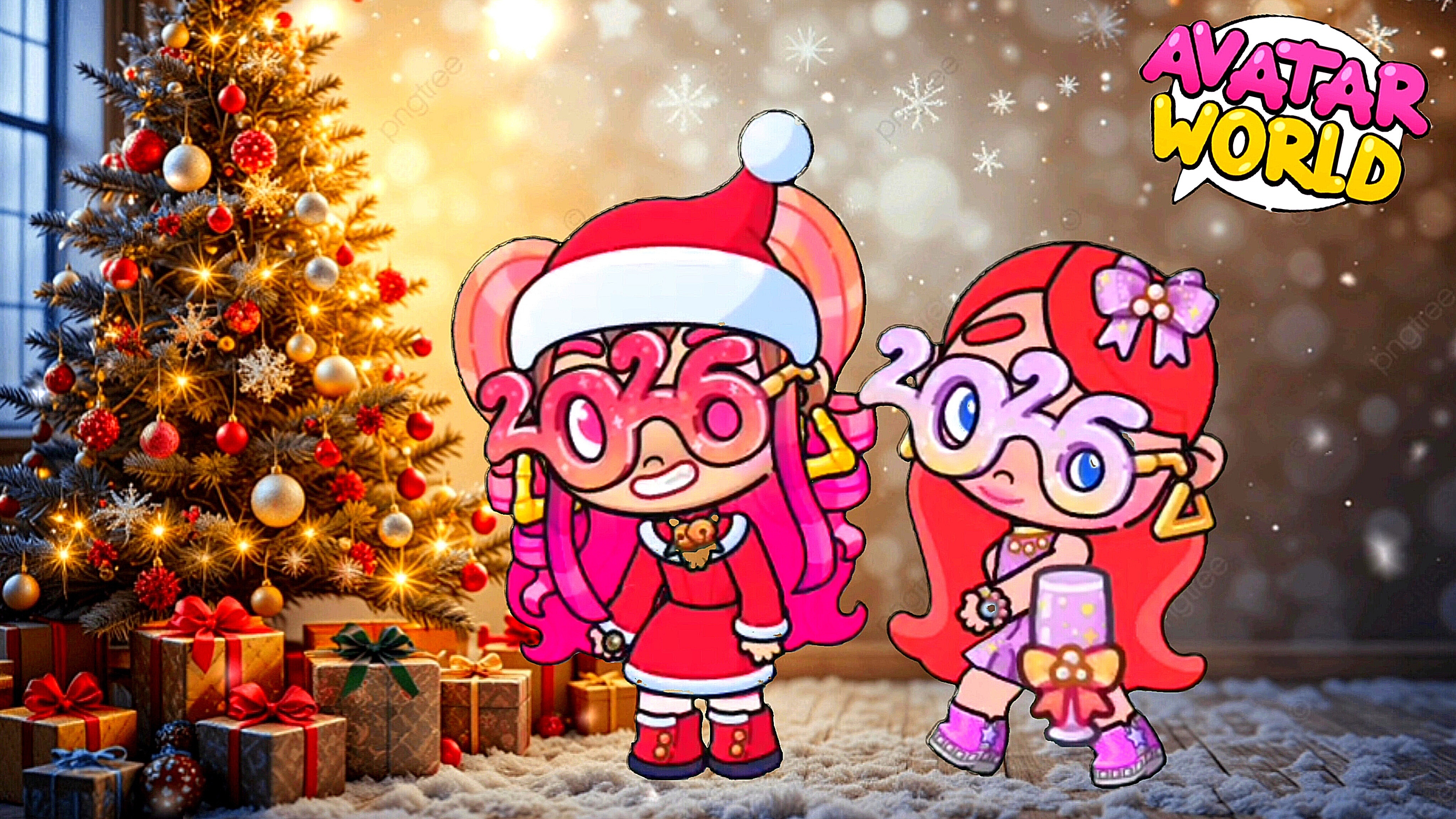 Поздравление с Новым годом🎄от iKira/♥️AVATAR WORLD 2026♥️ смотреть онлайн