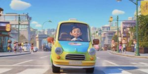 Цветные колеса мультик