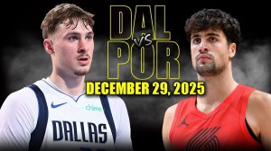 30.12.2025 | ОБЗОР МАТЧА | Портленд Трэйл Блэйзерс - Даллас Маверикс | Highlights