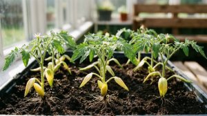 Как правильно вырастить рассаду томатов!