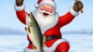 Рыбалка с Дедом Морозом 🎅