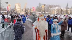 В Нижегородской области Росгвардия обеспечила безопасность встречи «Поезда Деда Мороза»