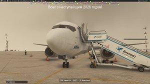MSFS2024, CSS 737-500, GSX, UTA381, BeyondATC, Moscow(UUWW) - St Petersburg(ULLI)