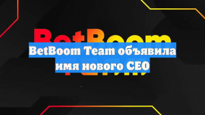 BetBoom Team объявила имя нового CEO