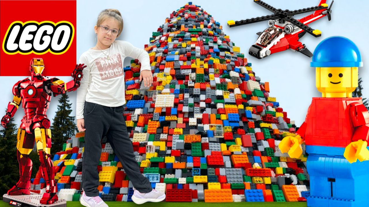 LEGO Shop! 🧩 Алиса выбирает наборы и собирает минифигурки! ✨🎉 смотреть онлайн