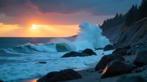 РИА Новости: серьезных повреждений на пляжах Сочи из-за шторма не зафиксировано