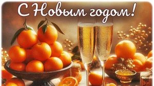 С Новым годом! Музыкальное поздравление, видео открытка 2026 поздравление с наступающим!