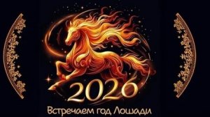 С Новым 2026 годом! Красивая музыкальная открытка.