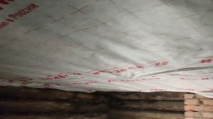 Доделываю утепление пола