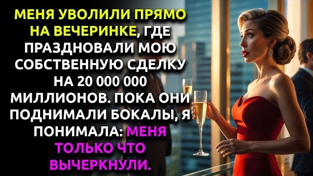 Истории из жизни|уволили на вечеринке|Аудио рассказы|Аудиокниги слушать онлайн|Жизненные истории смотреть онлайн
