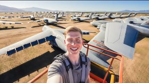 Почему 3000 самолетов хранятся в этой пустыне? Аризона. США