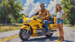 Приключения Байк-Таксиста1