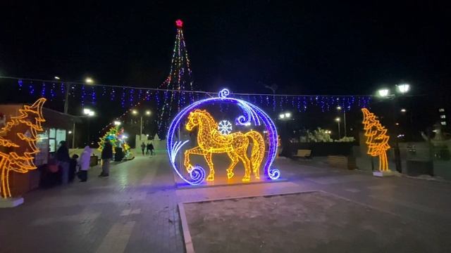 Новогодняя ёлка Хакасии. смотреть онлайн