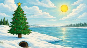 НОВОГОДНЯЯ СКОРОГОВОРКА(елка и еж)