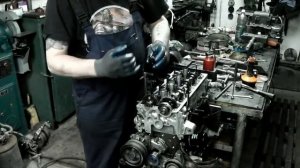 Toyota Corona 1992 год двс 4A-FE капиталим двс часть 2