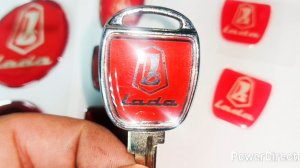 Ключ зажигания Ваз классика "хром шильдики".