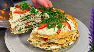 Лучше, чем пицца! Просто возьмите кабачки! Витаминная бомба, вкусно и быстро. Пирог из кабачков