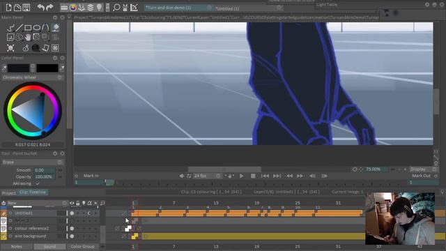20. How to fill your animation frames with colour (in record time!) смотреть онлайн