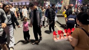 Рождественский Ханой 2025 огни улиц и праздничная атмосфера ✨🚶♂️