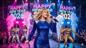 Новогодняя вечеринка 2026 года в стиле дискотеки 80-х 🕺Диско 90-х Ретро Топ Музыка Онлайн на Яндекс