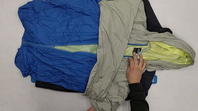 Ветровки мужские  секонд оптом 2 пак