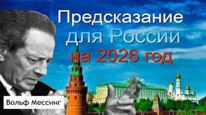 Предсказание Вольфа Мессинга на 2026 год