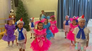 «Новогодний серпантин» новогодний утренник у средних дошкольников Funny Ant Malahovka
