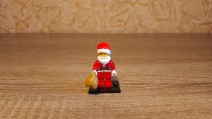 ЛЕГО МИНИФИГУРКА ДЕД МОРОЗ