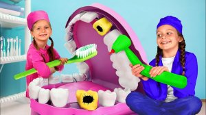 Майя и Маша идут к стоматологу: полезные истории о здоровье
