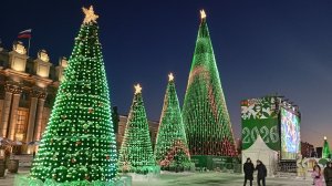 Самара. Новый год-2026. Площадь Куйбышева