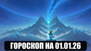 Гороскоп на 01 января 2026