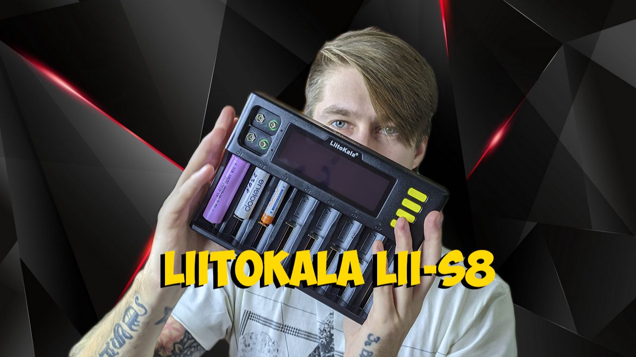 LIITOKALA Lii-S8 УМНАЯ ЗАРЯДКА с ALIEXPRESS ｜ ASH смотреть онлайн