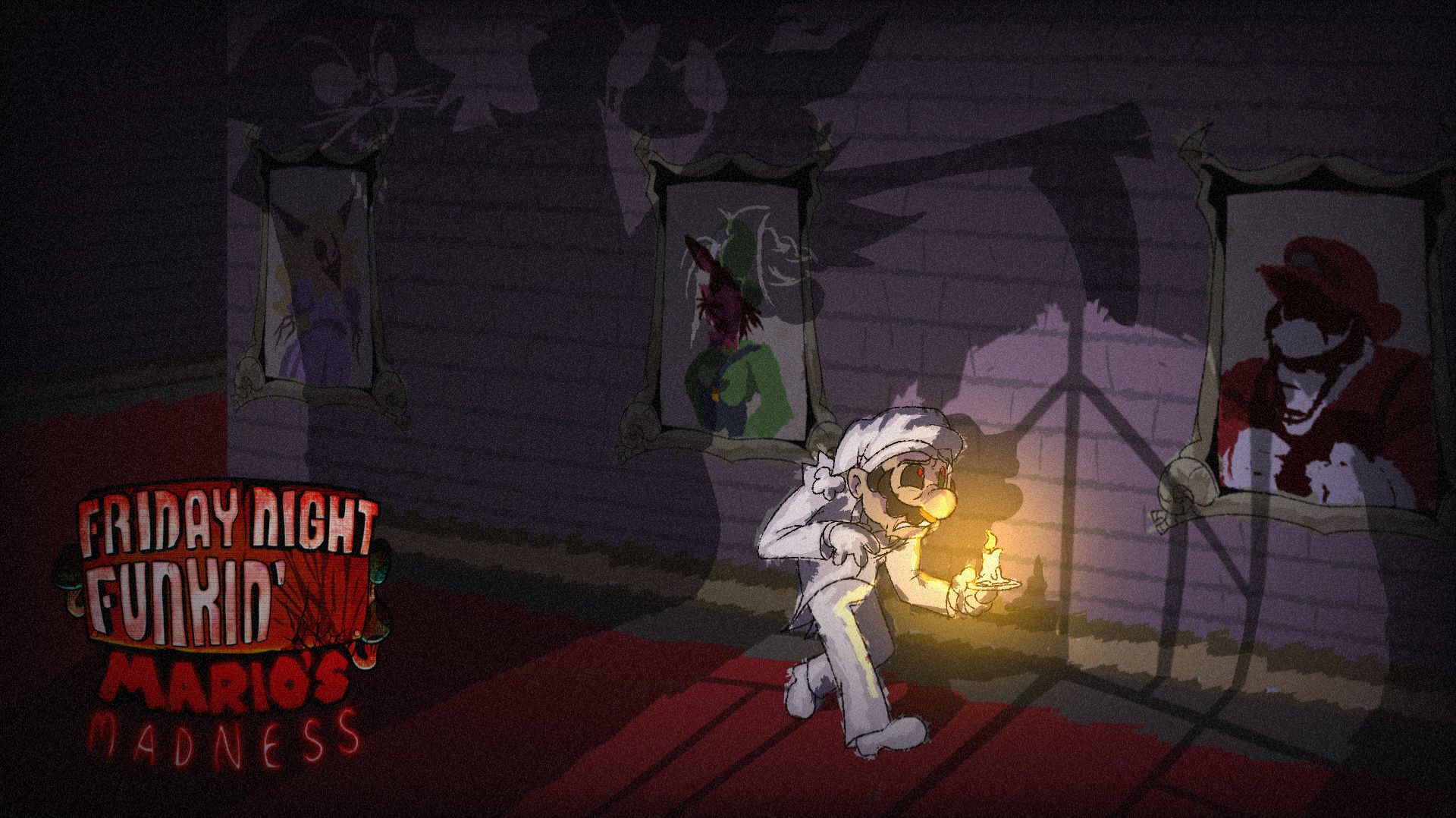 FNF Mario's Madness V2 (Christmas Surprise)