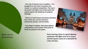 Калаева Лиза и Сергеева Настя из 8В представляют 'Czech Republic on New Year's Eve'