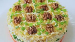 Праздничный Салат "Фантазия" /Быстрый ,красивый,Гости оценят!