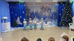 Новогодний утренник 2026 "Волшебная снежинка" в старшей группе