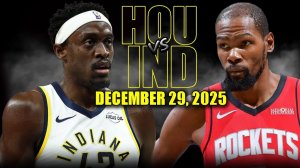 30.12.2025 | ОБЗОР МАТЧА | Хьюстон Рокетс - Индиана Пэйсерс | Highlights
