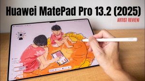 RUS Huawei MatePad Pro 13.2 PaperMatte (2025) artist review