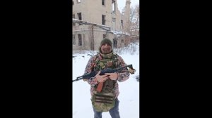 Поздравление жителей Хакасии от бойцов