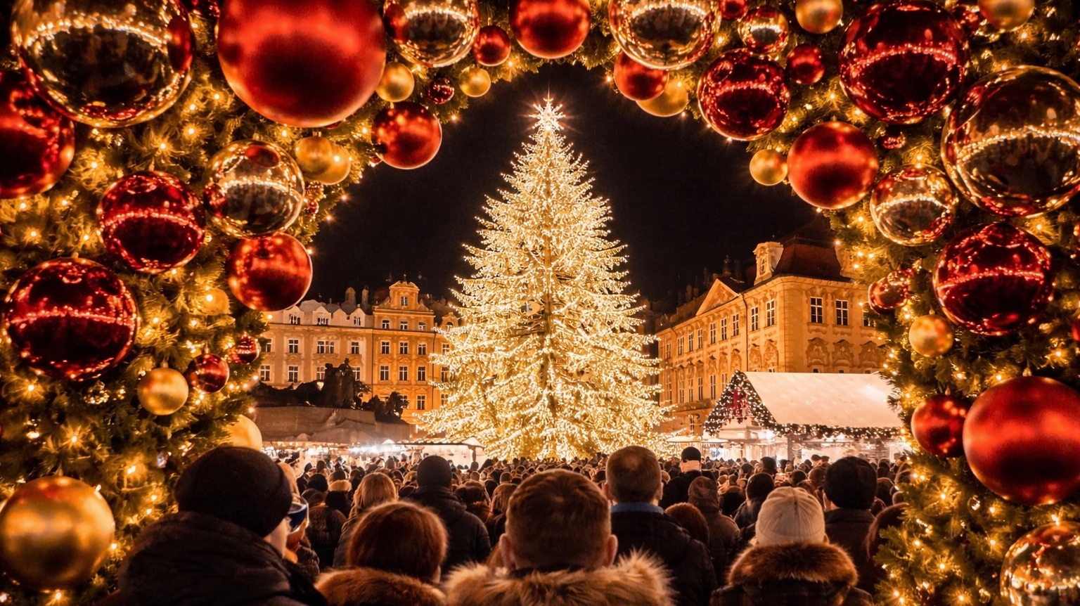 ⭐ Прага прогулка по городу | Путешествие по Европе | Новый год в Праге 2026 | Зимняя прогулка 4K смотреть онлайн