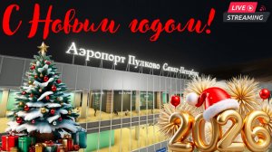 ✈️ НОВОГОДНИЙ РЕЙС ПО "ИРОНИИ СУДЬБЫ": Москва(UUDD) - Санкт-Петербург(ULLI) | Airbus A320 "Россия"